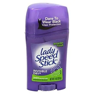 Lady Speed Stick 데오드란트 파우더 프레쉬, 39.6g, 4개