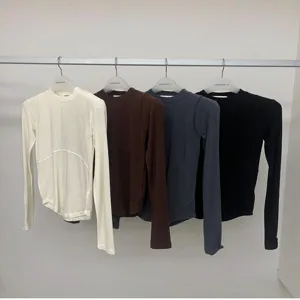 런던플랏 스판 라인 티셔츠 4color 23FW