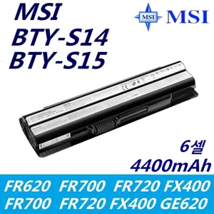 MSI 노트북 BTYS14 BTY-S15 BTY-S14 호환용 배터리 MS-16G1 MS-16G4