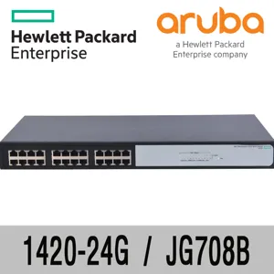 [LJB] HPE-ARUBA 1420-24G JG708B 기가비트 24포트, 비관리형 스위칭허브