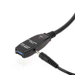 넥스트 USB3.0 리피터 케이블 + 아답터 NEXT-USB10U3PW