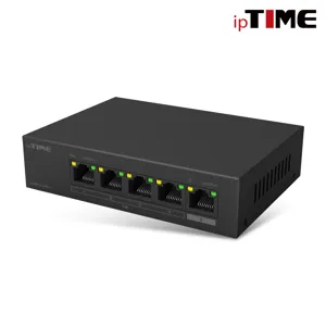 ipTIME PoE405 [스위칭허브/5포트/100Mbps/PoE]