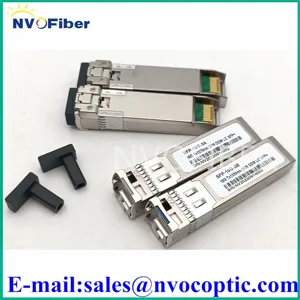 2 쌍 Cisco SFP-10G-BXD 10GBASE-BX-D BiDi SFP  1330nm-TX/1270nm-RX 3KM DOM 단면 LC SMF 광 트랜시버 모듈