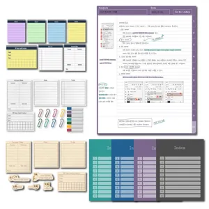 노트 스티커 아이패드 굿노트 속지 하이퍼링크 pdf 다꾸