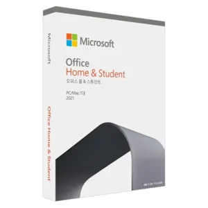 마이크로소프트 오피스 홈앤스튜던트 2021 Office Home & Student 2021 PKC 영구버전, H&S / 79G-05414