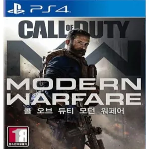 [중고]PS4 콜오브듀티 모던 워페어 한글판 정식발매 플스 플레이스테이션