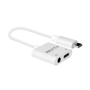 넥스트 PD충전 오디오 잭 어댑터 USB-C to 3.55mm NEXT-AV2307