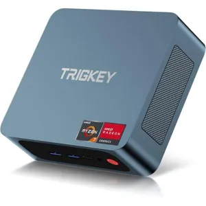 미니 컴퓨터 데스크탑 pc 본체 TRIGKEY PC 라이젠 5560U 코어 6개 나사 12개 16GB DDR4 1TB M.2 PCle NVME SSD 게이밍 스피드 S5 WiFi