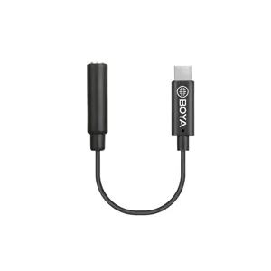 보야 3.5mm TRS Famale to USB Type C 오디오 아답터