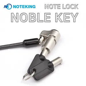 노트킹 NOTELOCK NOBLE KEY 노블웨지홀 전용 노트북 도난방지 케이블