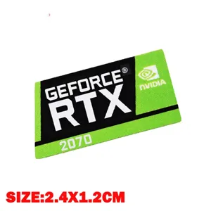 셀러 그래픽 카드 스티커 RTX 2080Ti 2070 2060 TITAN VR GTX 1650 1660Ti 라벨