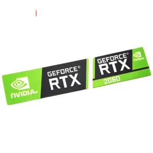 셀러 그래픽 카드 스티커 RTX 2080Ti 2070 2060 TITAN VR GTX 1650 1660Ti 라벨