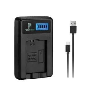 퓨어클리어 후지 NP-40 LCD 싱글 USB 호환충전기