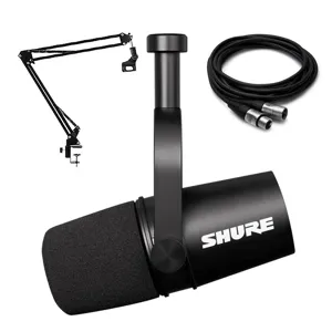 SHURE MV7X 슈어 XLR 다이나믹 마이크 팟캐스트 방송용 [정품/빠른배송]