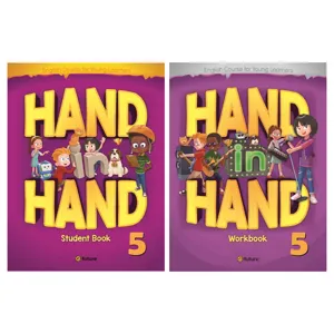 Hand in Hand 5 세트 StudentBook + WorkBook 전2권 CD1장포함