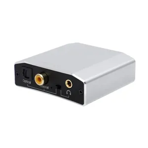 REIYIN DA-DD 192kHz 24Bit 고해상도 USB-DAC DDC USB 디지털 출력 음향을 광 디지털 출력동축 디지털 출력과 3.5mm 아날로그 출력으로 변환하는 DADD 컨버터 헤드 앰프