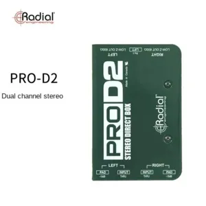 전문 기타 키보드 DI 박스, Radial J48/스테레오 PRO48 PRO DI PROD2 JDI SB1